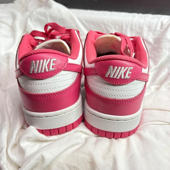 Nike Dunk Low Pink White Women's Casual Shoes Sneakers Size 8 - Picture 6 of 8